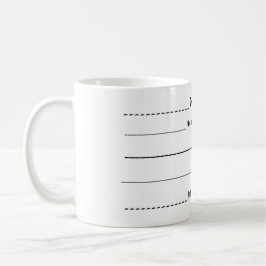 Caneca De Café "Nem fale comigo" Coffee Mug