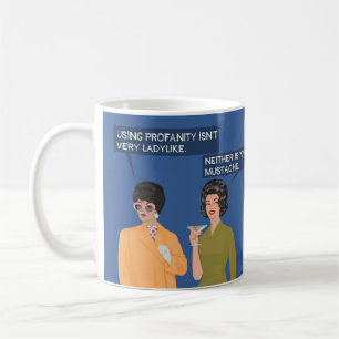 Caneca De Café Nem o seu bigode...