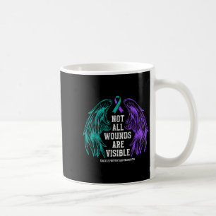 Caneca De Café Nem Todas as Feridas São Visíveis Conscientização