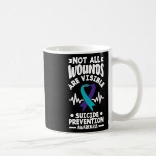 Caneca De Café Nem Todas As Feridas São Visíveis Para A Prevenção