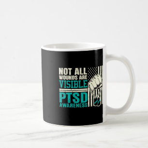 Caneca De Café Nem Todas As Feridas São Visíveis - Sensibilização