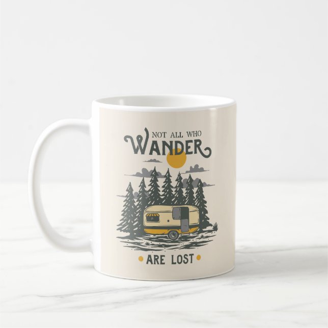 Caneca De Café Nem todos os que andam são perdidos (Esquerda)