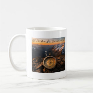 Caneca De Café Nem Todos Que Vagueiam São Perdidos