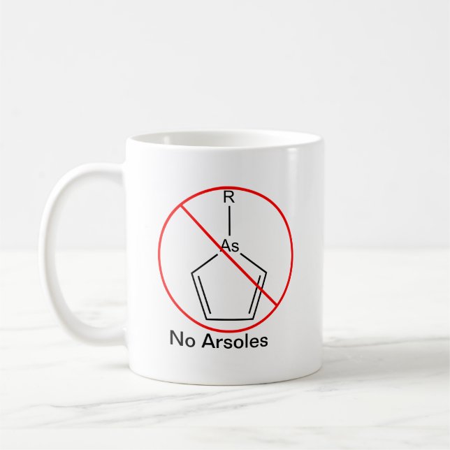 Caneca De Café Nenhum Arsoles! (Esquerda)