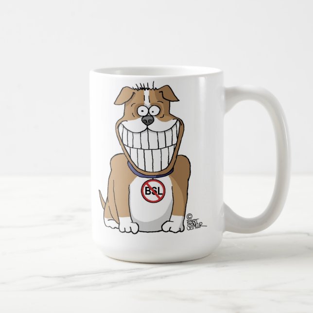 Caneca De Café Nenhum BSL (Direita)