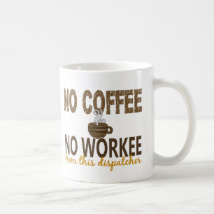 Caneca De Café Nenhum café nenhum expedidor de Workee