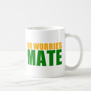 Caneca De Café nenhum companheiro das preocupações