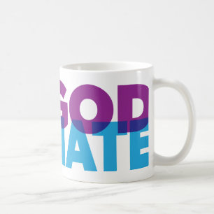 CANECA DE CAFÉ NENHUM DEUS NENHUM ÓDIO