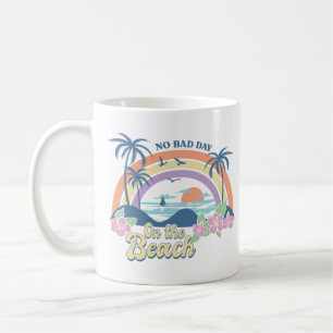 Caneca De Café Nenhum Dia Ruim Na Praia