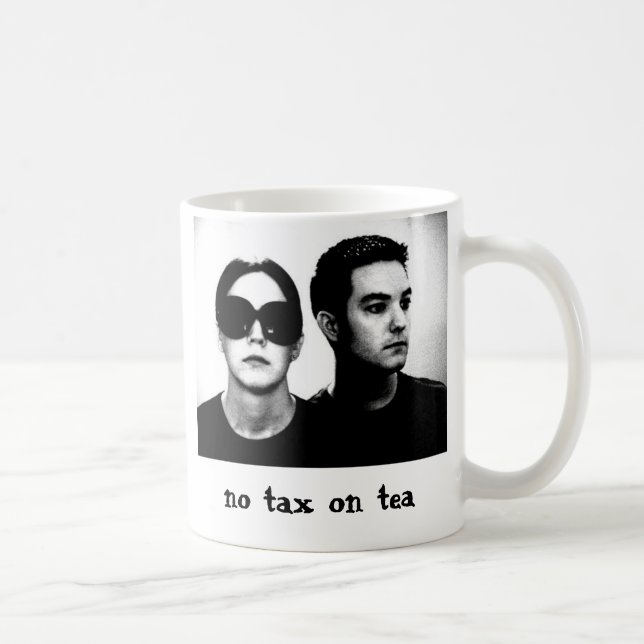 Caneca De Café Nenhum imposto no chá (Direita)