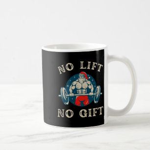 Caneca De Café Nenhum Presente Nenhuma Levantada Treino Divertido