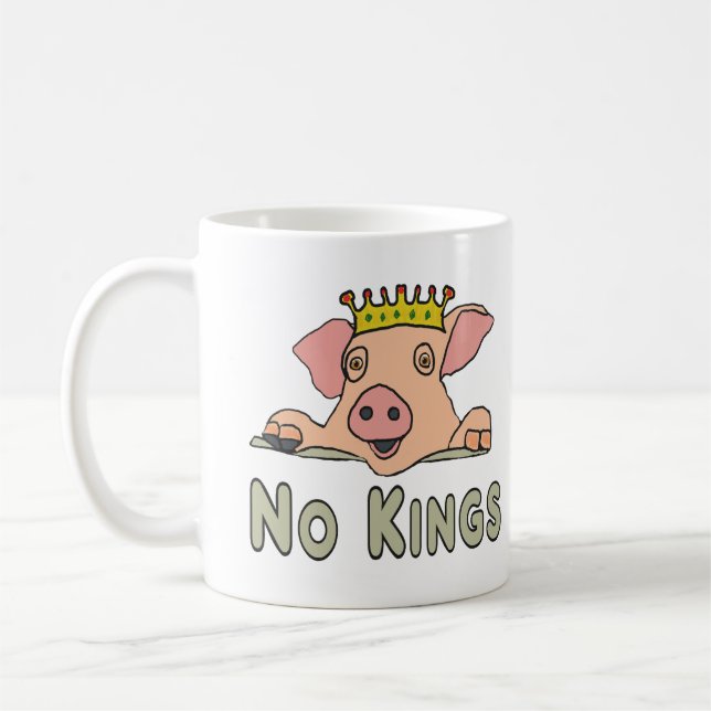 Caneca De Café Nenhum Rei (Esquerda)