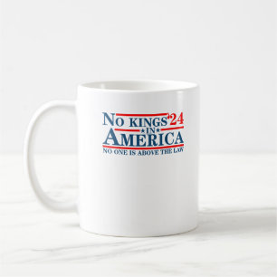 Caneca De Café Nenhum Rei Na América Clássico Retro