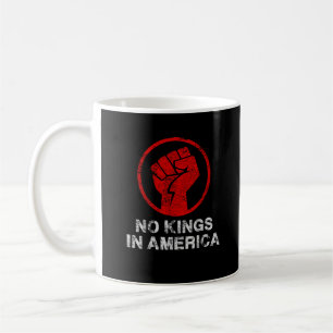 Caneca De Café Nenhum Rei na América desde 1776 Resiste 8647 Band