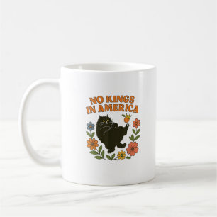 Caneca De Café Nenhum Rei Na América Nós, O Povo Retro Para Garot