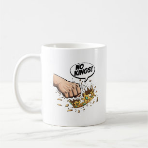Caneca De Café Nenhum Rei na América Projeto Criativo