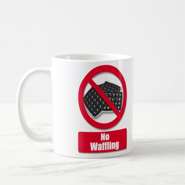 Caneca De Café nenhum waffling (Esquerda)