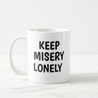 Caneca De Café Nenhuma Companhia Para a Miséria