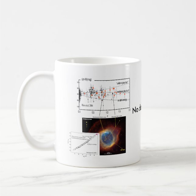 Caneca De Café Nenhuma energia escura! (Esquerda)