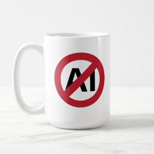 Caneca De Café Nenhuma IA permitida
