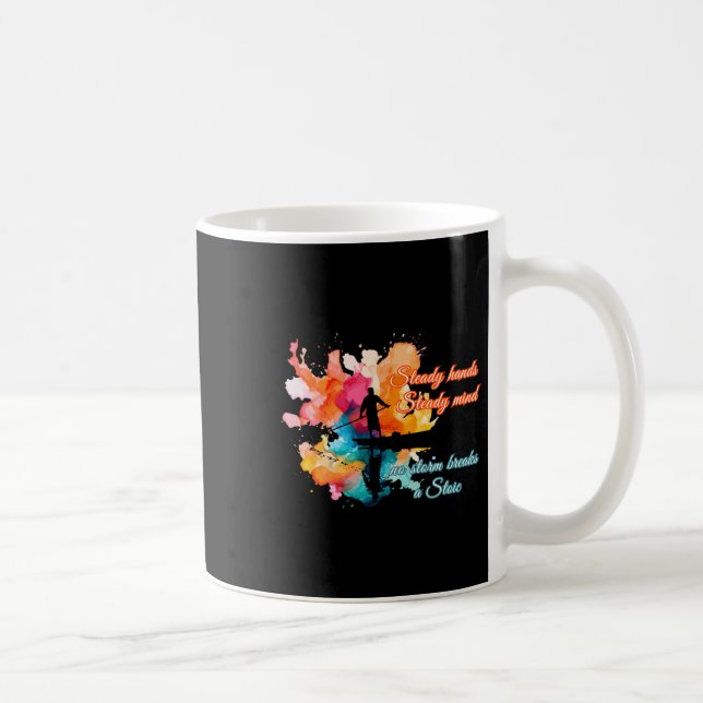 Caneca De Café Nenhuma Tempestade Quebra Uma Esfera - Filosofia R (Direita)