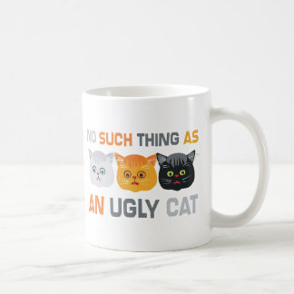Caneca De Café Nenhuns gatos feios