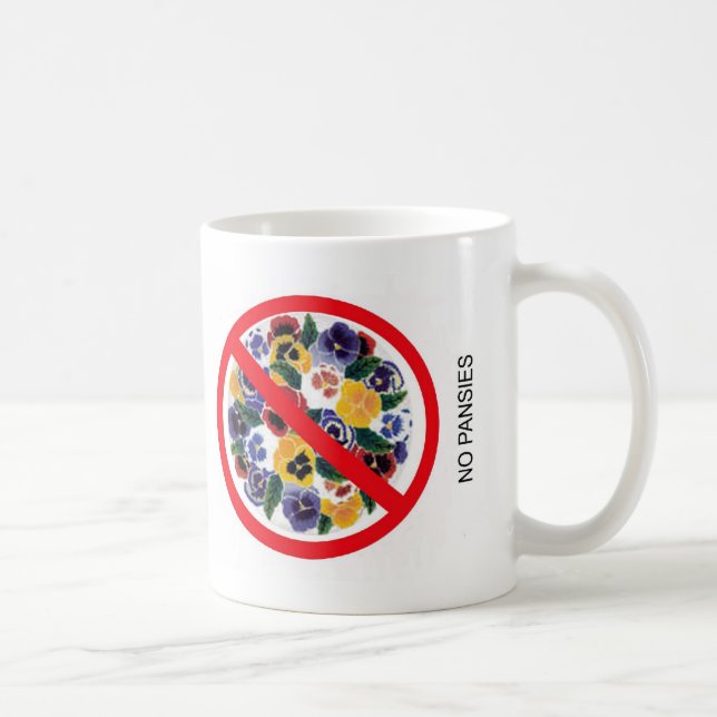 CANECA DE CAFÉ NENHUNS PANSIES MUG2 (Direita)
