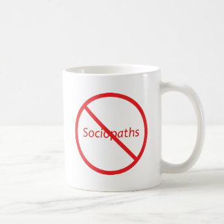 Caneca De Café Nenhuns Sociopaths!