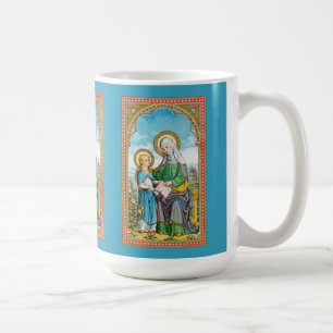 Caneca De Café NeoGothic Rua. Anne e Young Mary (SAU 29)