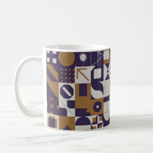 Caneca De Café Neomodern aesthetics of brutalism design poster co