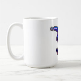 Caneca De Café Neon 3D Skeleton Skateboarding – Funny Streetwear 