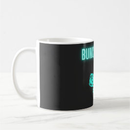 Caneca De Café Neon Aqua Bunco Baby