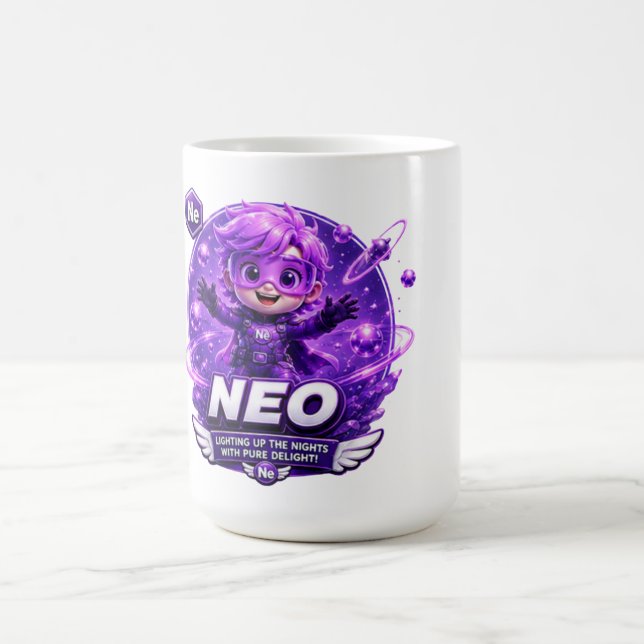 Caneca De Café Néon ATOMIVRA (Centro)