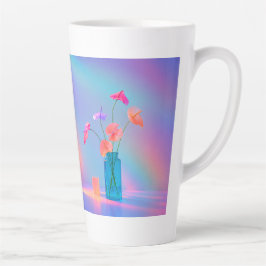 Caneca de Café Neon Bloom Latte