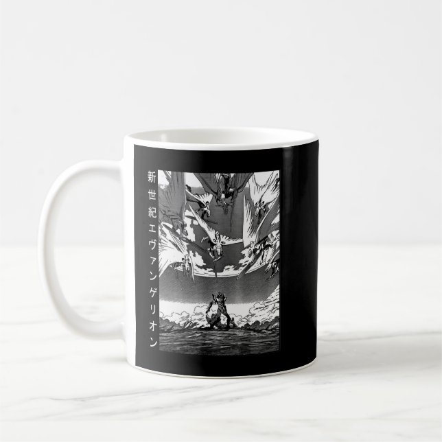 Caneca De Café Neon Genesis Evangelion Classic (Esquerda)