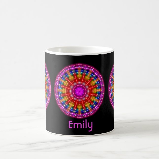 Caneca De Café Neon Medallion (Centro)