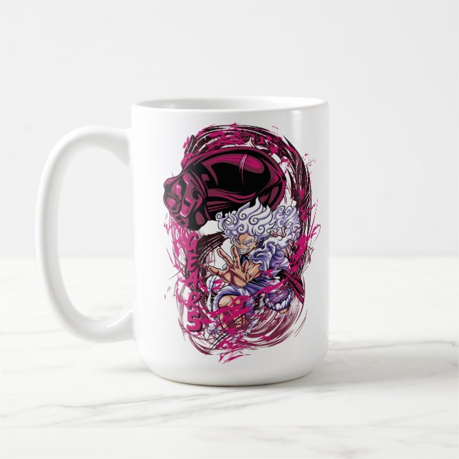 Caneca De Café Neon One Piece (Esquerda)