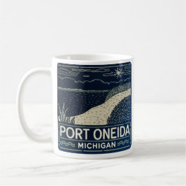 Caneca De Café Neon Port Oneida Michigan