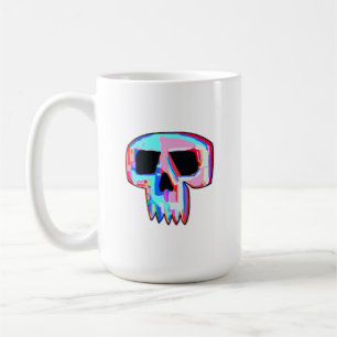 Caneca De Café Neon Skull Tea & Coffee Mug