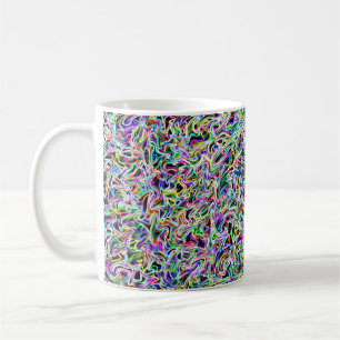Caneca De Café Neon Swirl 11oz