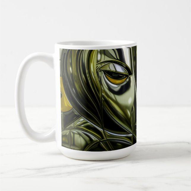 Caneca De Café Neon Swirl Mug (Esquerda)