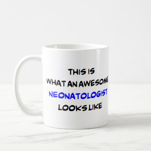 Caneca De Café neonatologista, incrível (Esquerda)