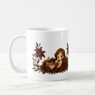 Caneca De Café Neos Kawaii Zodíaco Virgem
