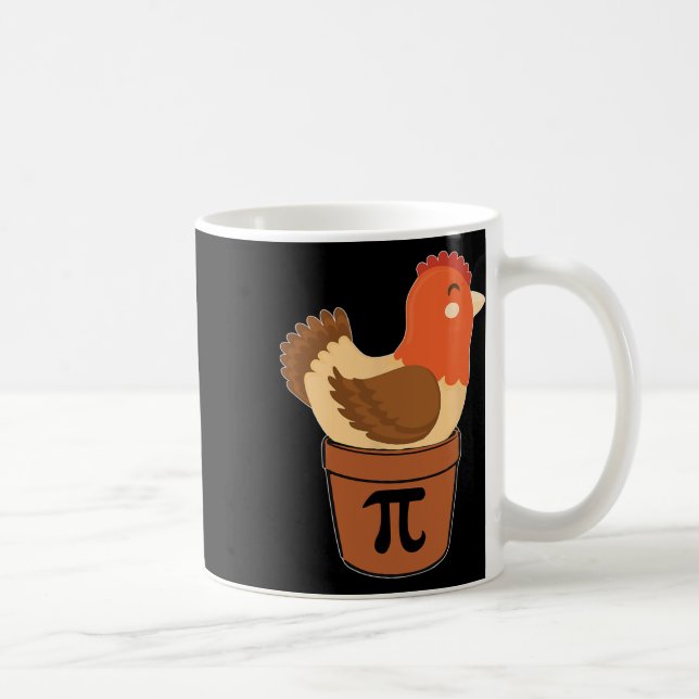 Caneca De Café Nerd De Matemática Engraçado De Frango, Engenheiro (Direita)