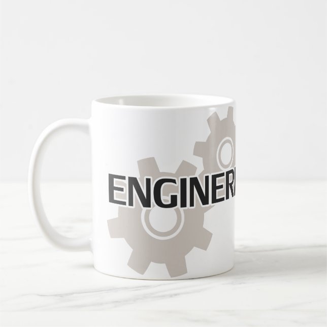 Caneca De Café Nerd do engenheiro de Enginerd (Esquerda)