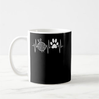 Caneca De Café Nerd Engraçado Avó Mãe Knit Agulha Yarn