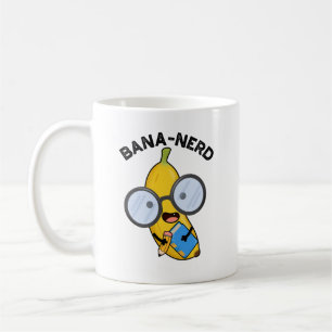 Caneca De Café Nerd Engraçado de Bana-nerd