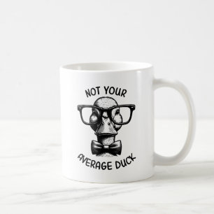 Caneca De Café Nerdy Animal Cartoon Design