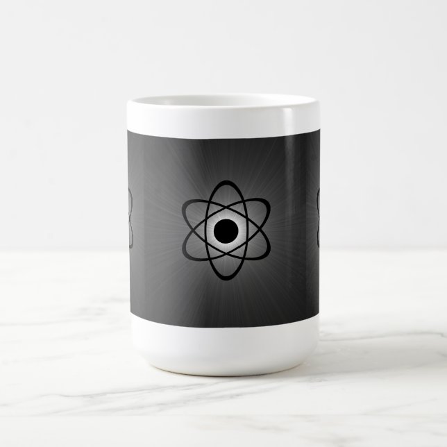 Caneca De Café Nerdy Atomic Mug, Cinza (Centro)