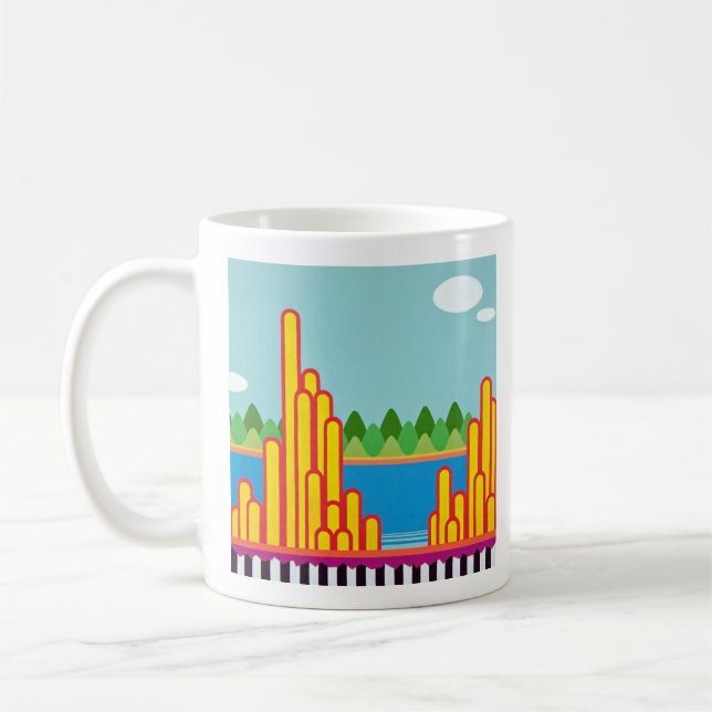 Caneca De Café NES - A aventura de Kirby (Esquerda)
